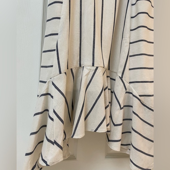 NWOT Ellison Spaghetti Strap Ruffled Swing Dress - Picture 10 of 11